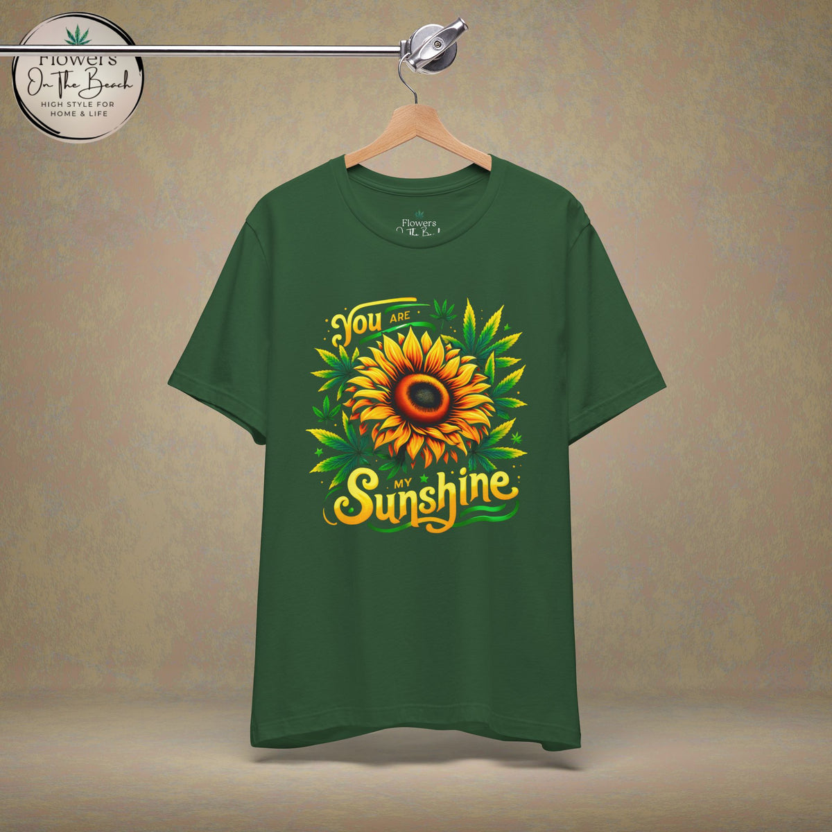 Sunflower and Cannabis Sunshine Tee