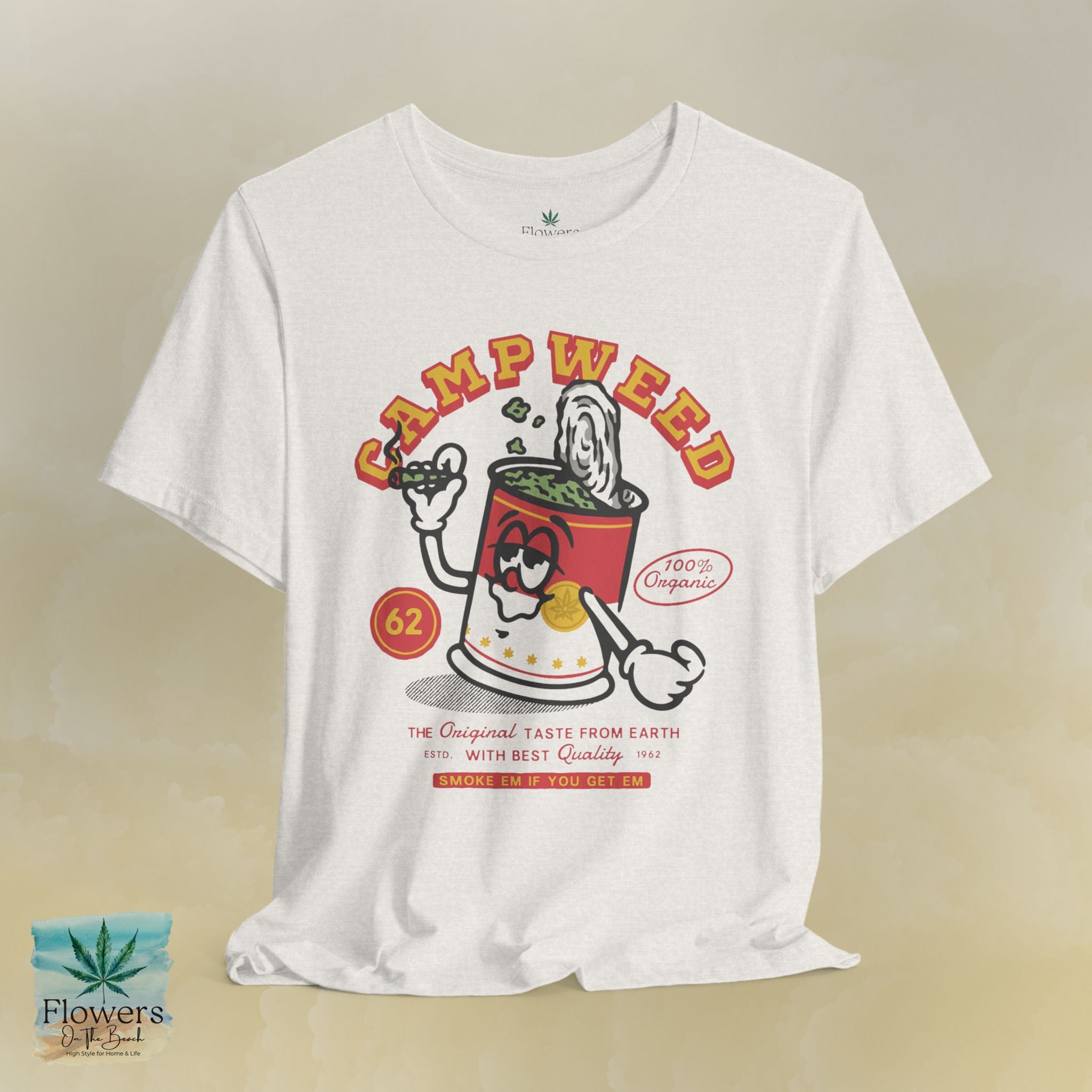Vintage Camp Weed Unisex Tee