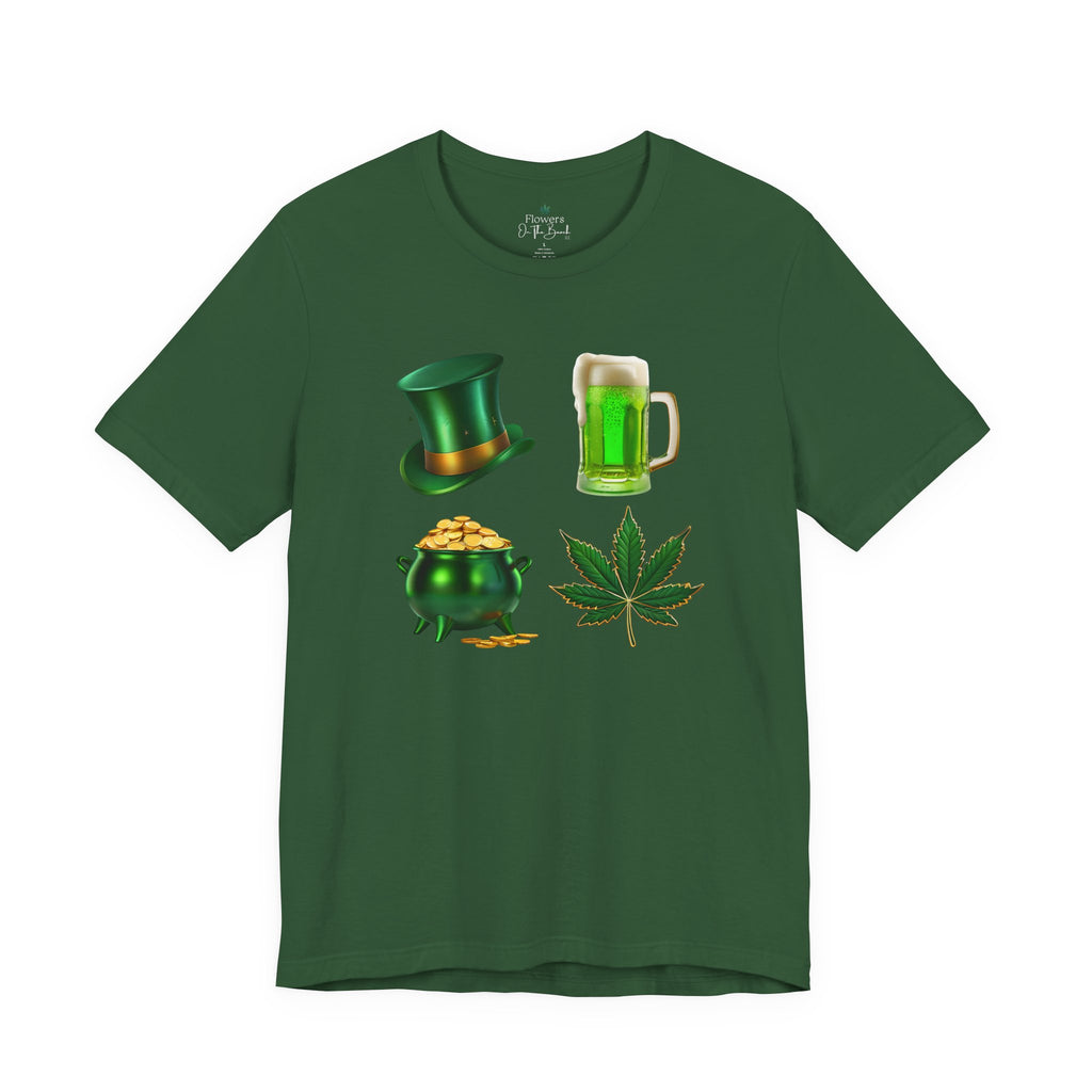 Weed St Patrick's Day Stoner Tee