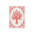 Poker 420 Playing Cards — Classic Red-Back Deck with Ornate Cannabis Bouquet