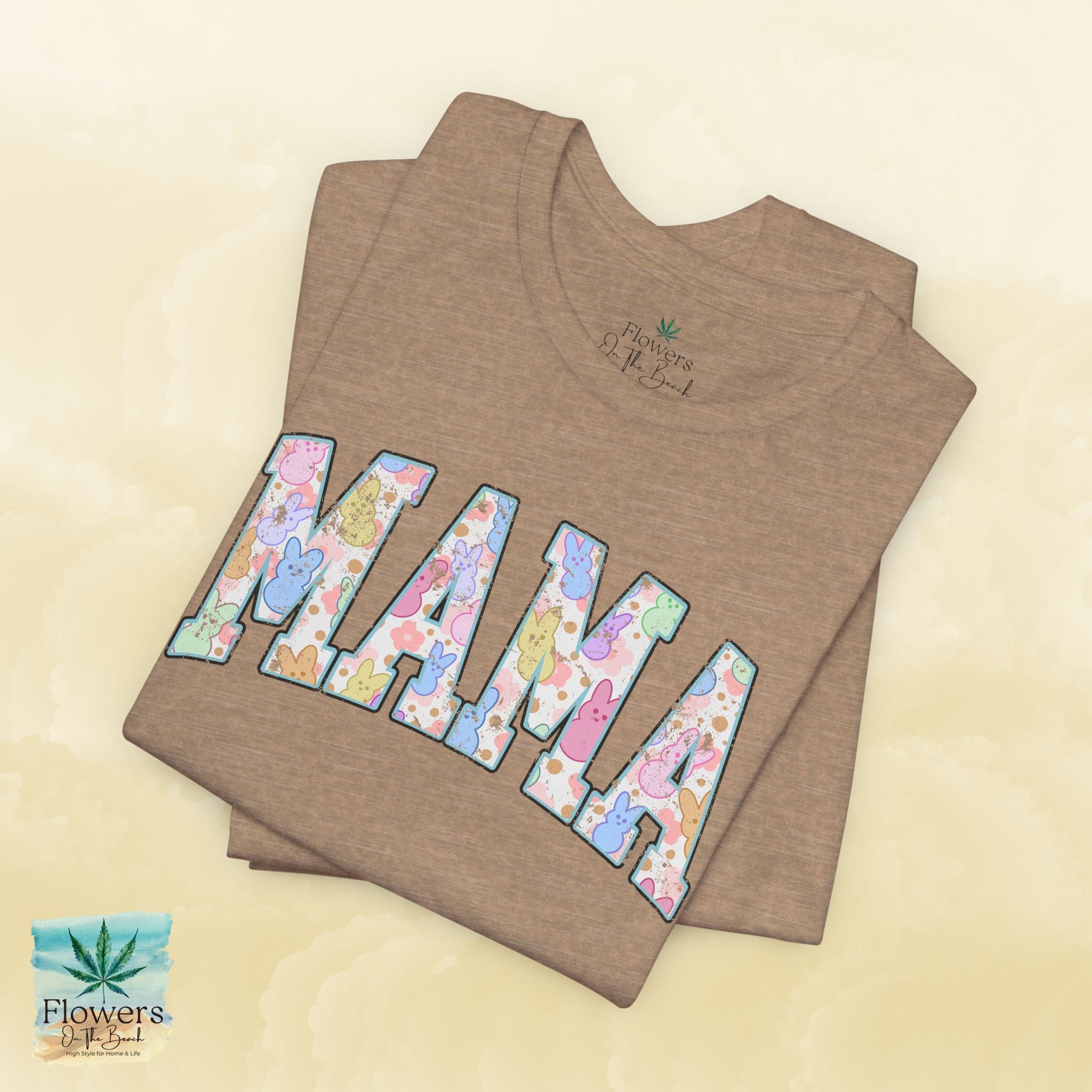 Peeps Inspired Mama Letters Tee