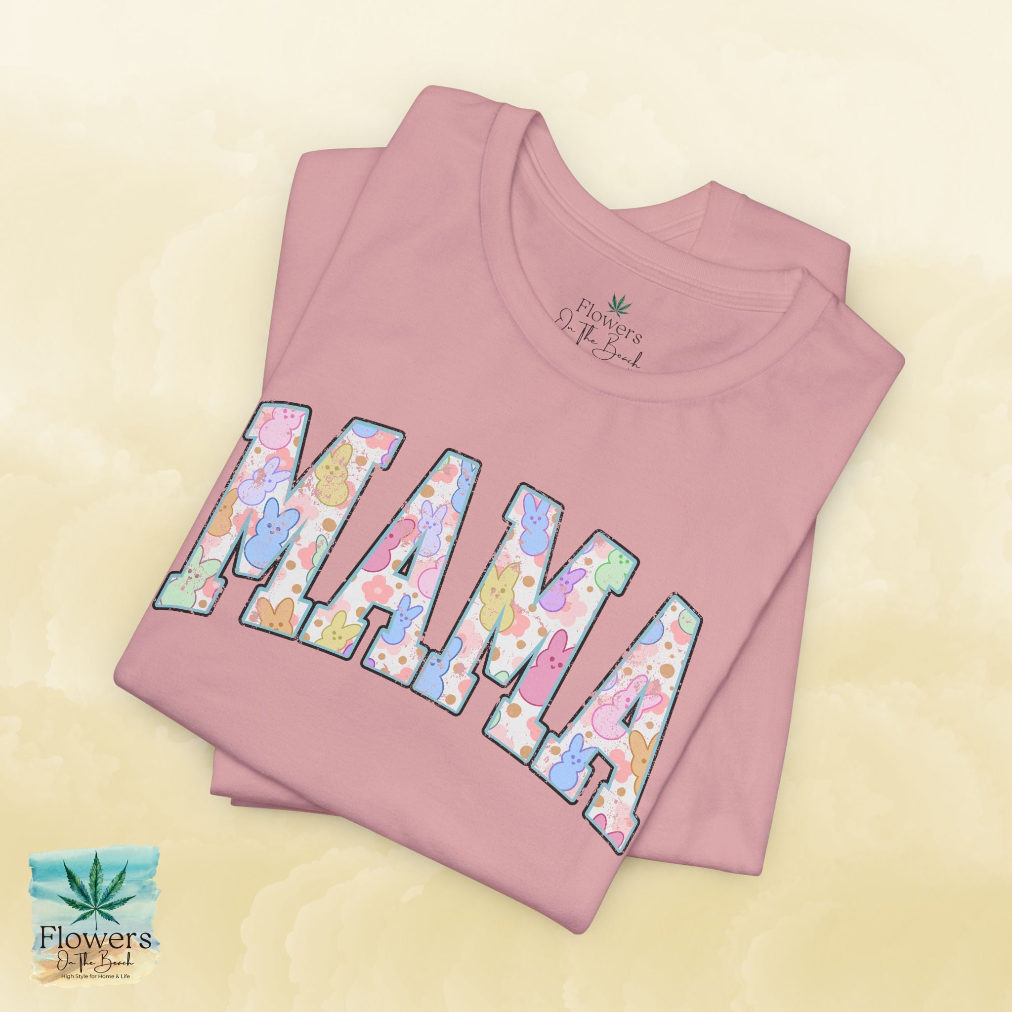 Peeps Inspired Mama Letters Tee