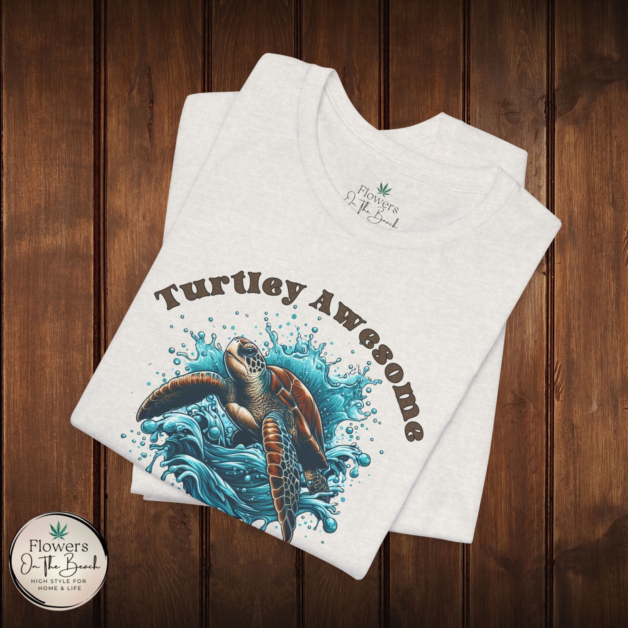 Turtley Awesome Pop Pop/Dad/Papa T-Shirt