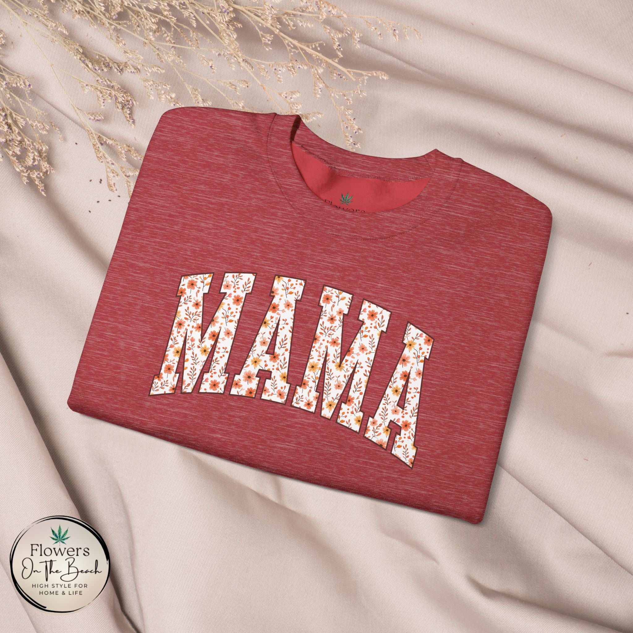 Fall Vibes Mama Letters Sweatshirt