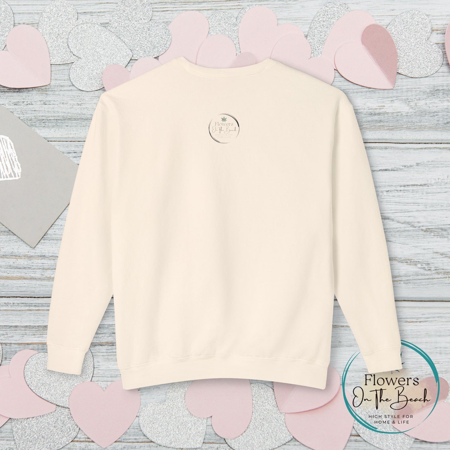 Garden Party Lightweight Crewneck, Stoner Valentines Gift, Floral Stoner Jumper, Marijuana Lover Shirt, 420 Humor Tshirt, Cannabis Humor