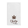 Chocolate Weed Hand Towel