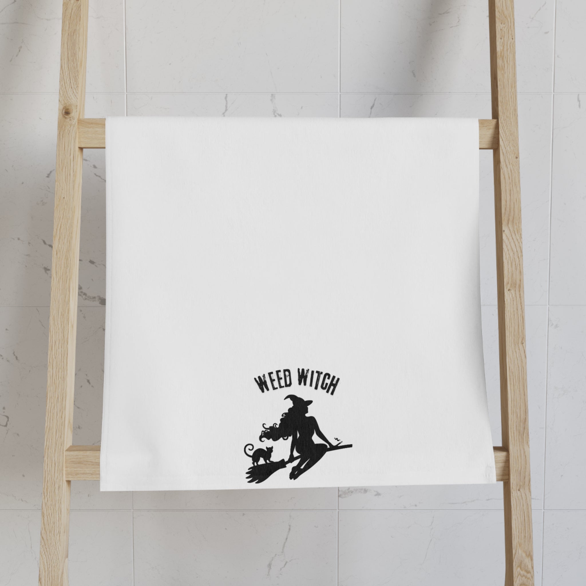 Weed Witch Hand Towel