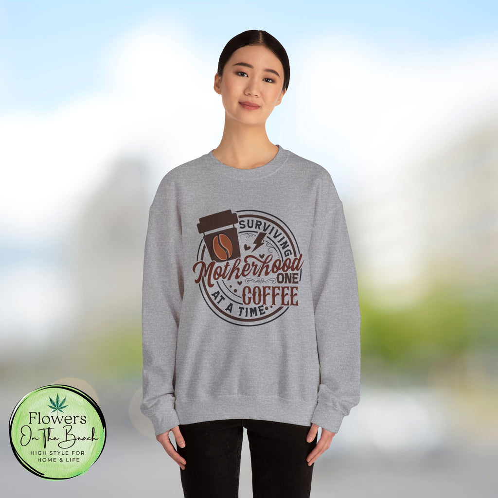 Coffee Lover Mom Sweatshirt