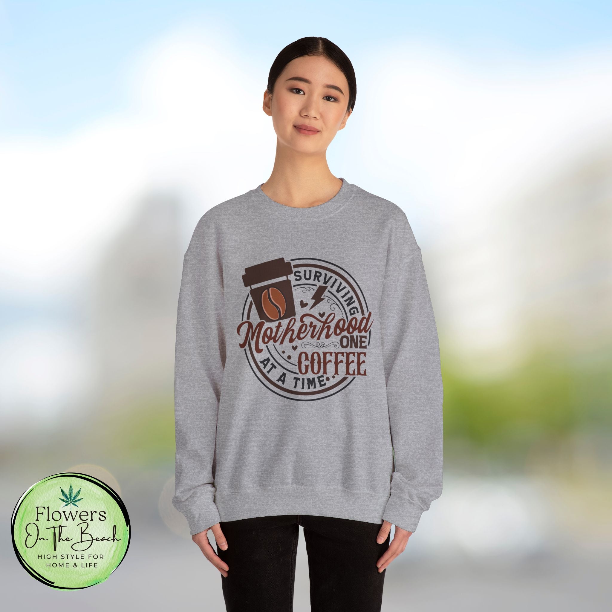 Coffee Lover Mom Sweatshirt