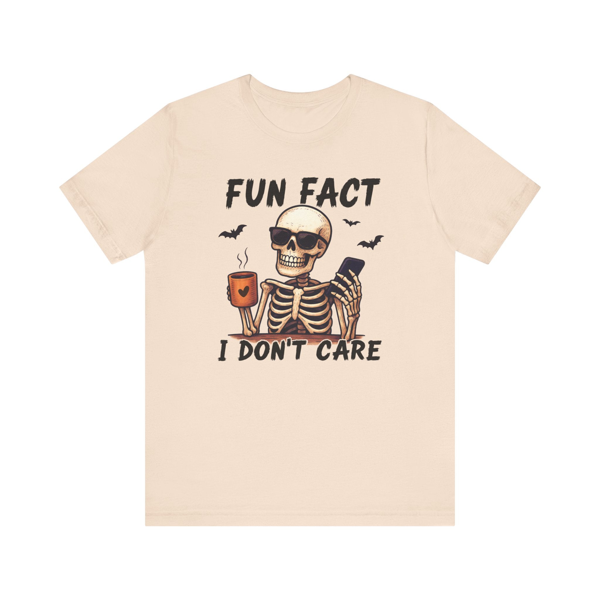 Fun Fact I Don't Care', Skeleton Tee