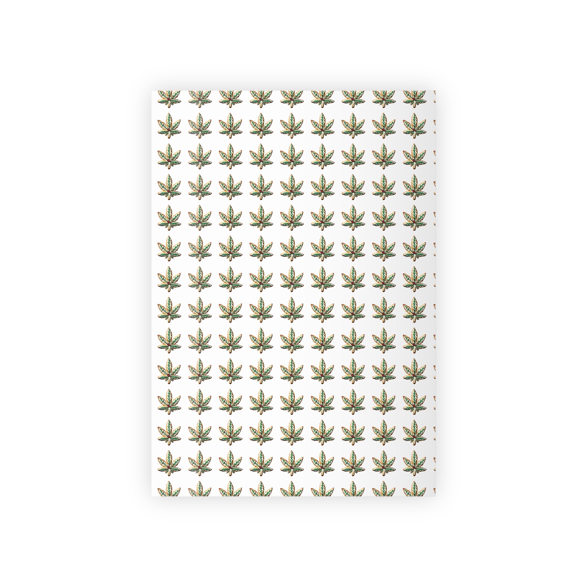Cute Cannabis Sugar Cookie Gift Wrap