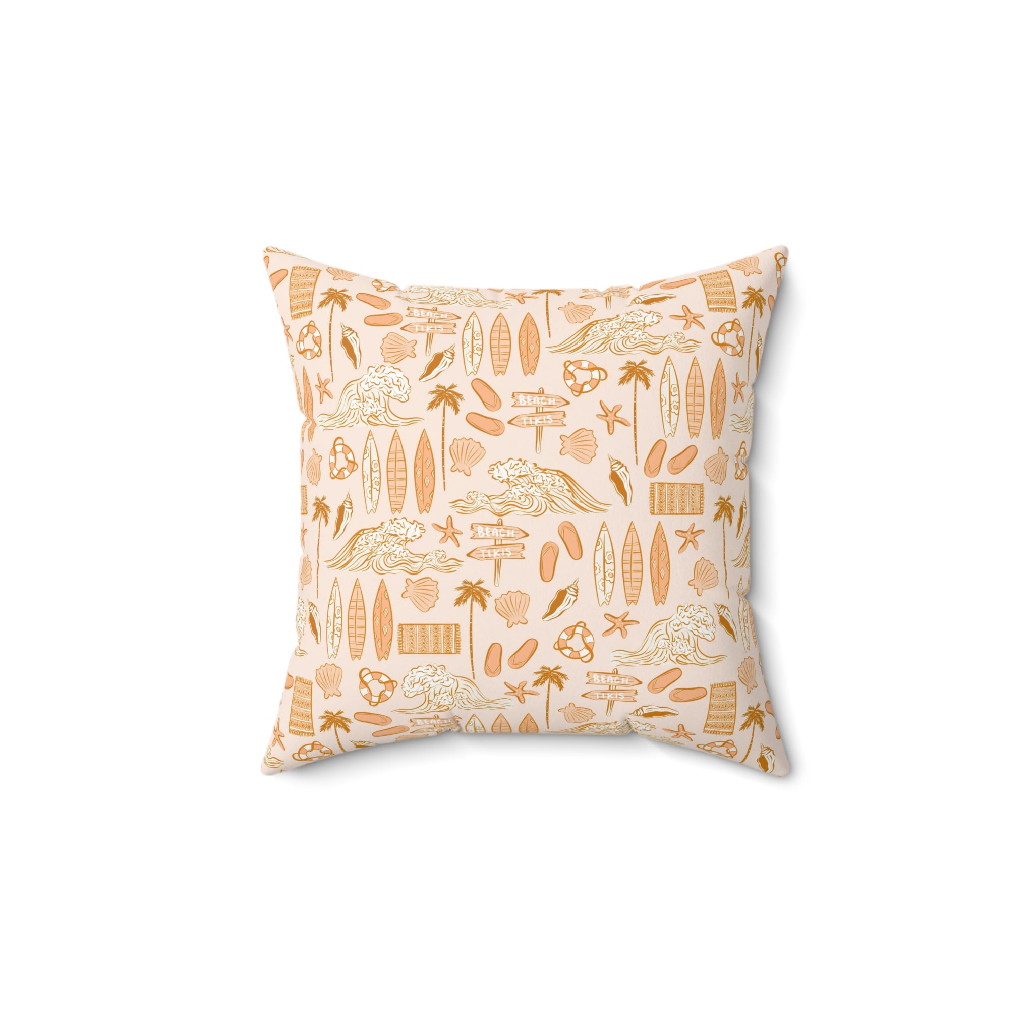 Beachy Throw Pillow