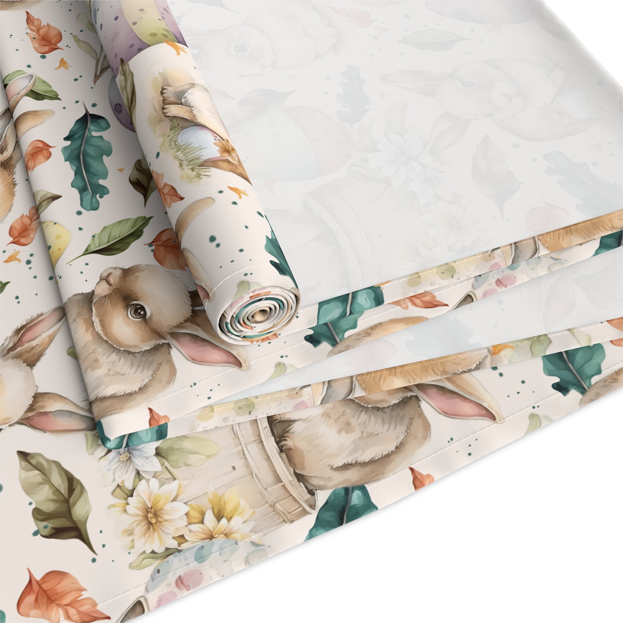 Spring Flowers Table Runner