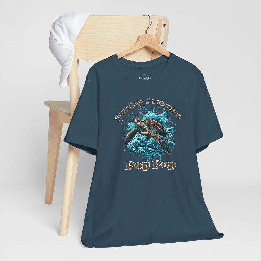 Turtley Awesome Pop Pop/Dad/Papa T-Shirt