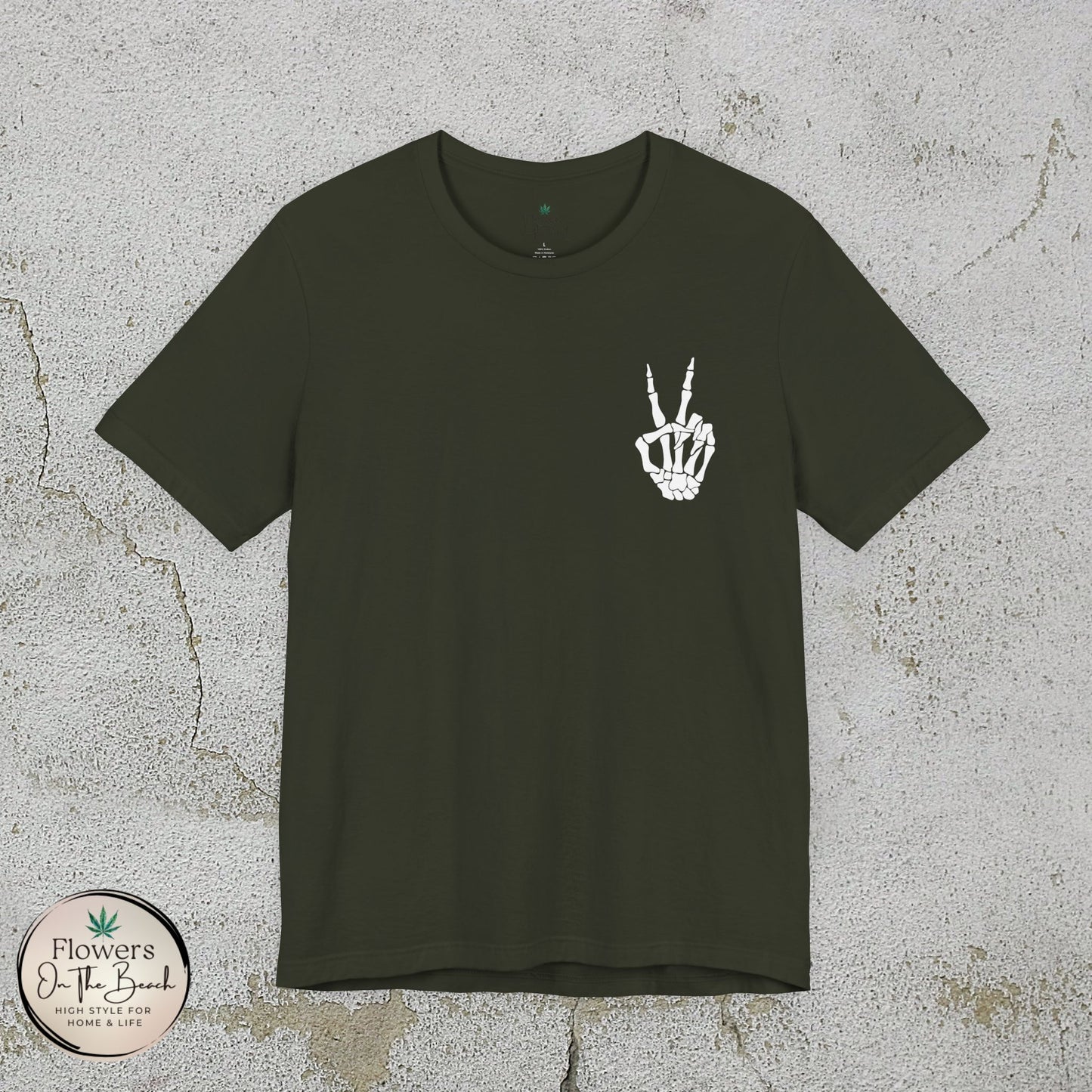 Stoned to the Bone Stoner T-Shirt, Weed Smokers Tee, 420 Holiday Shirt, Unisex Jersey Short Sleeve Tee, Casual Stoner Apparel, Rasta Apparel