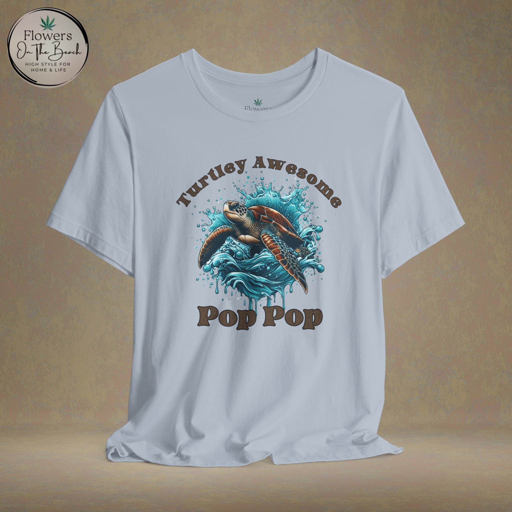 Turtley Awesome Pop Pop/Dad/Papa T-Shirt