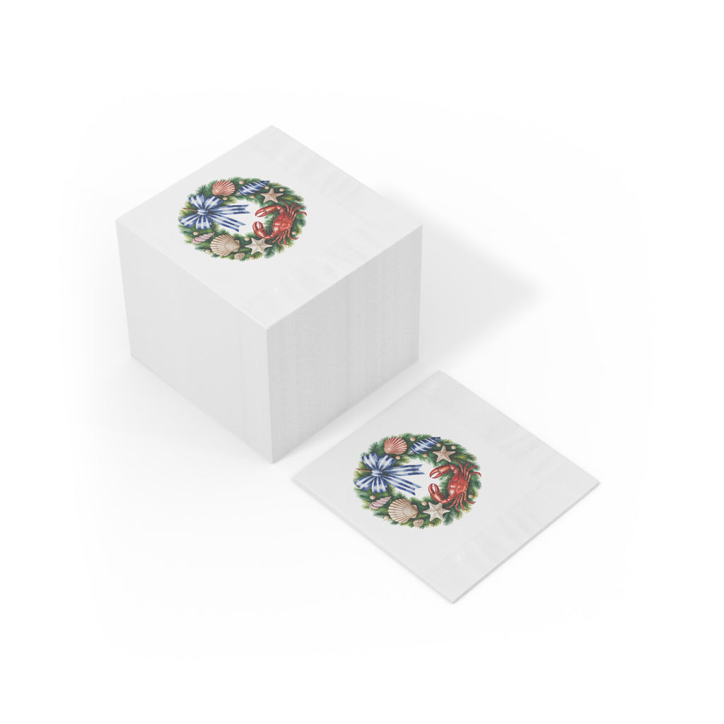 Coastal Wreath Napkins