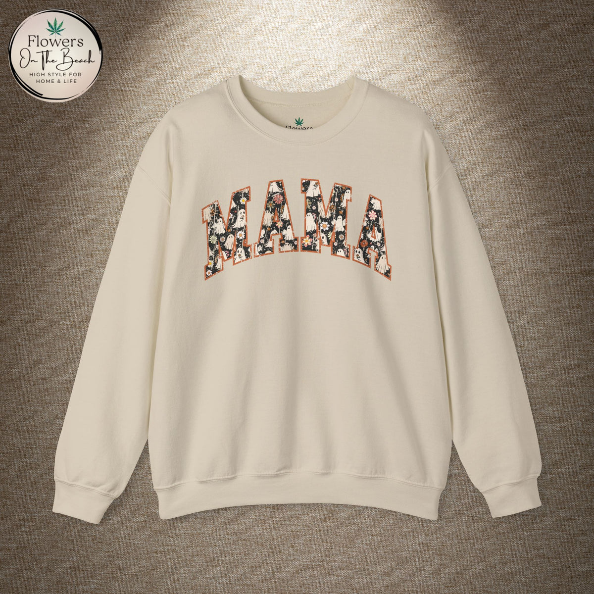 Halloween Mama Letters Sweatshirt