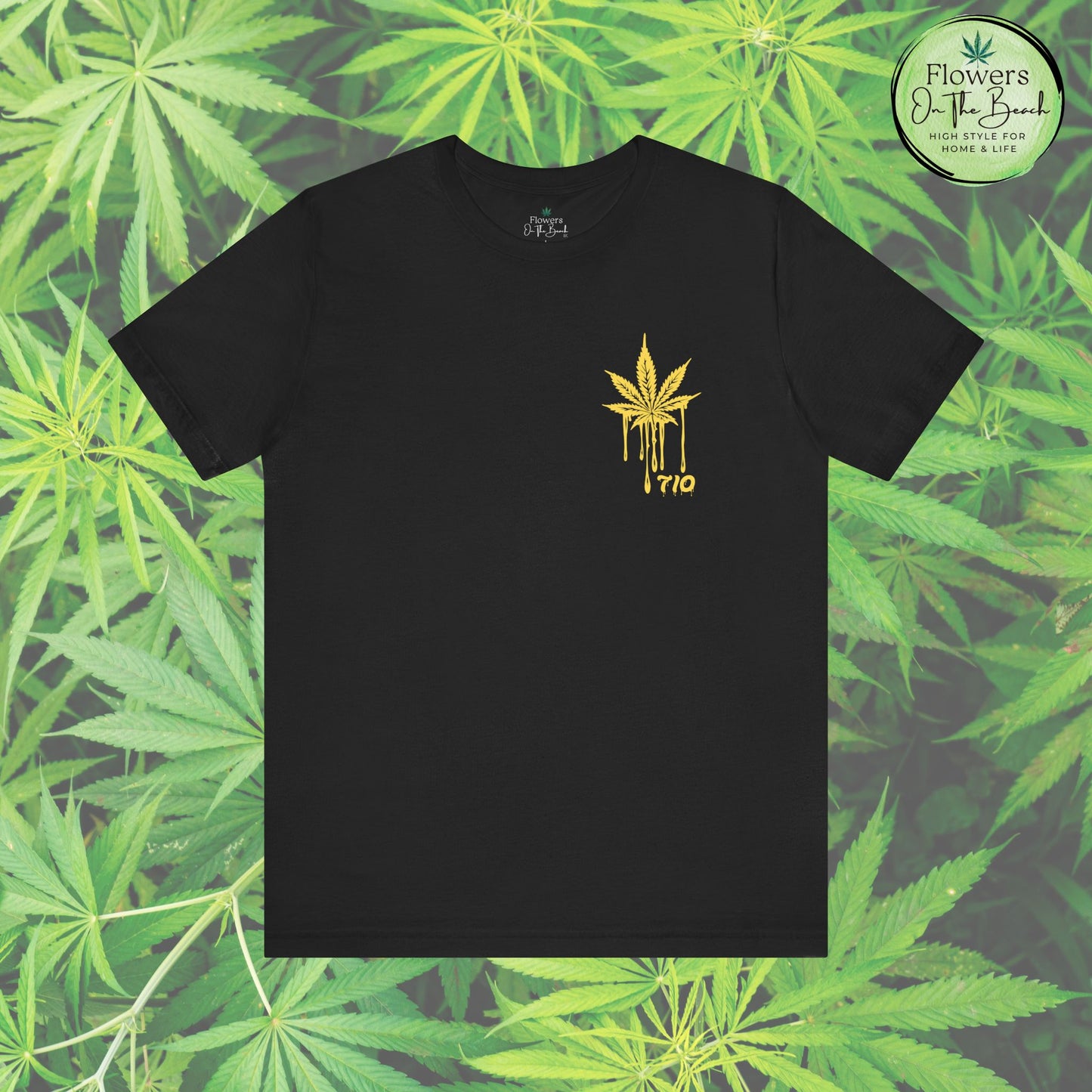 Dab On T-Shirt, Stoner Shirt, 710 Wax Holiday Tee, Unisex Jersey Top, Keep Calm Shirt, Drippy Stoner Shirt