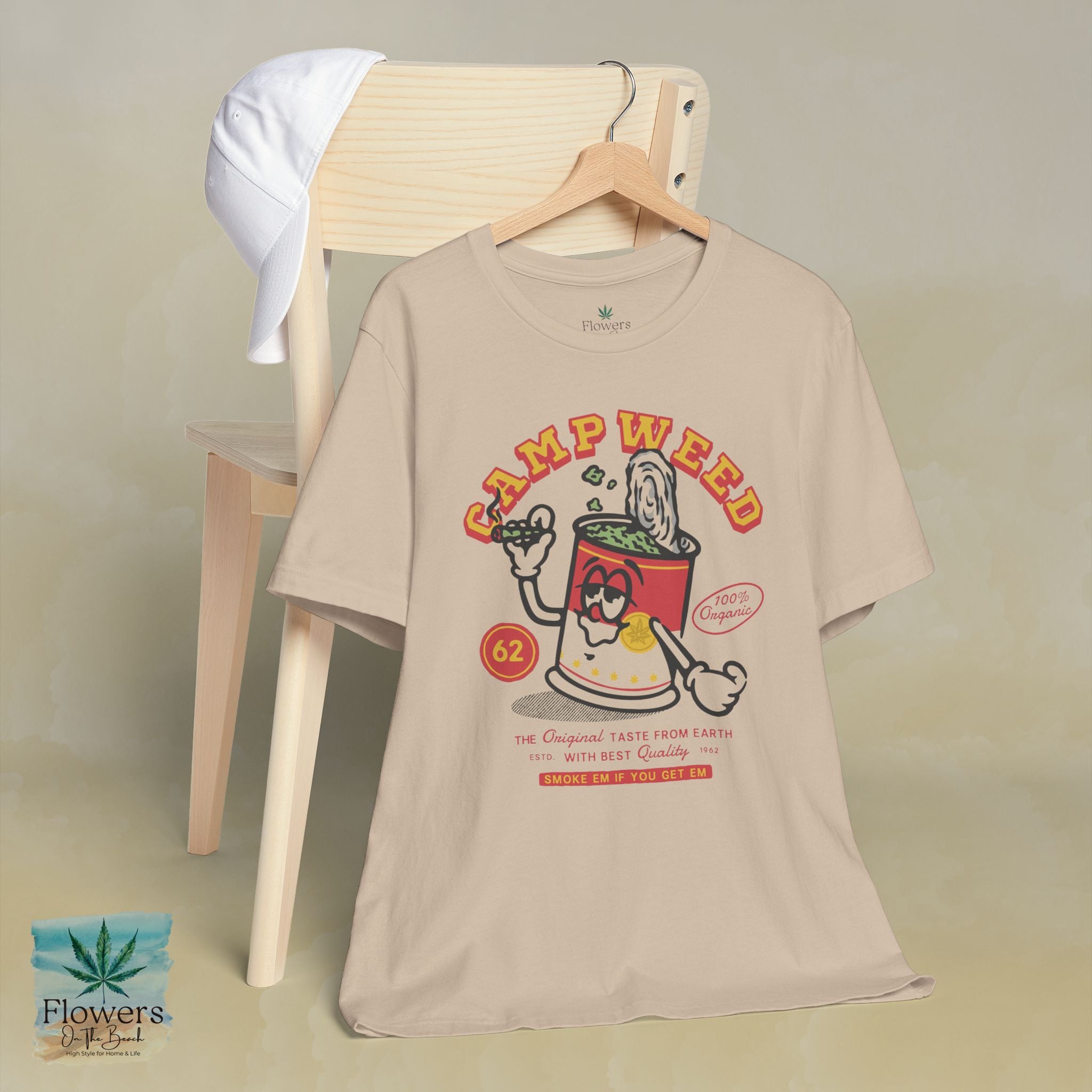 Vintage Camp Weed Unisex Tee