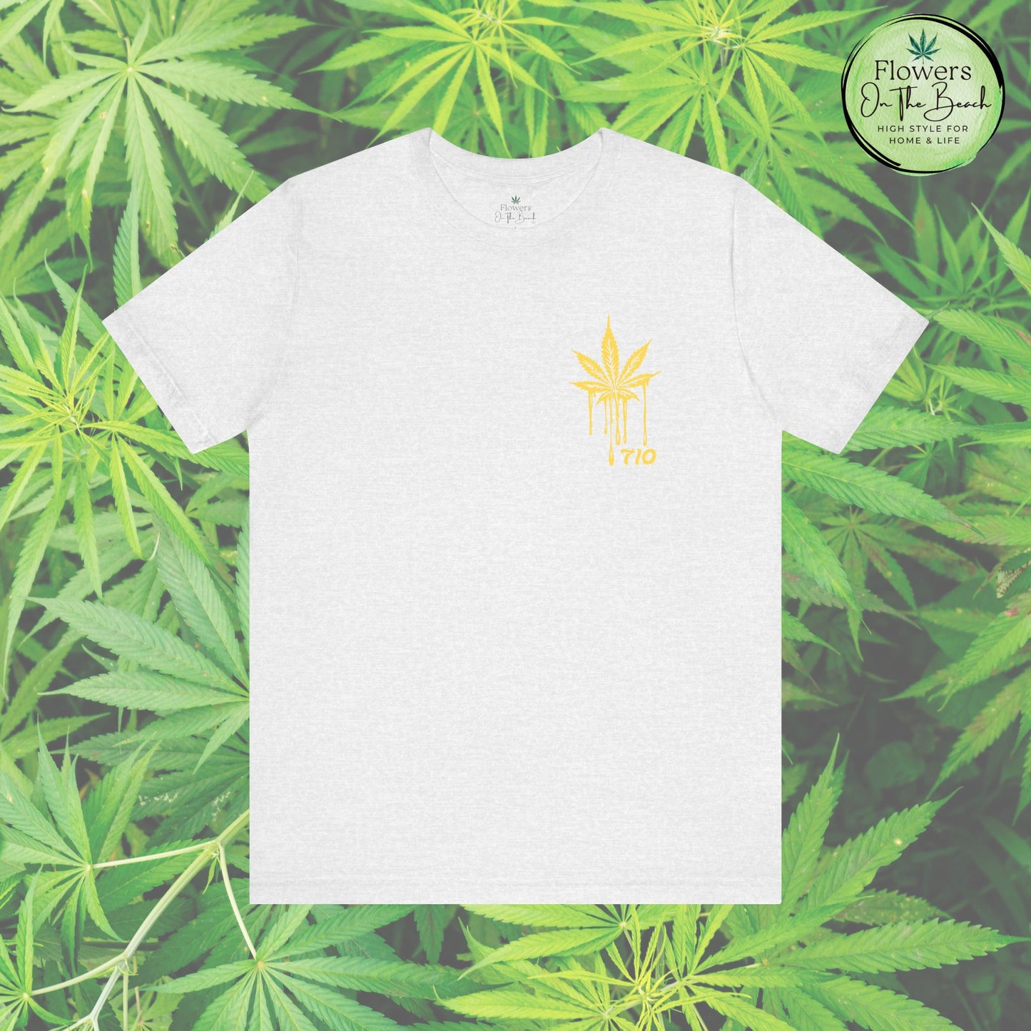 Dab On T-Shirt, Stoner Shirt, 710 Wax Holiday Tee, Unisex Jersey Top, Keep Calm Shirt, Drippy Stoner Shirt