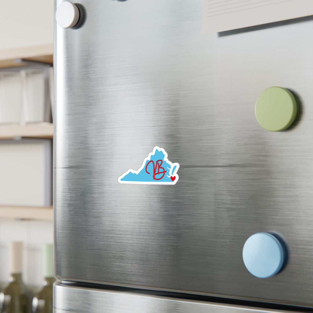 VB Heart Sticker