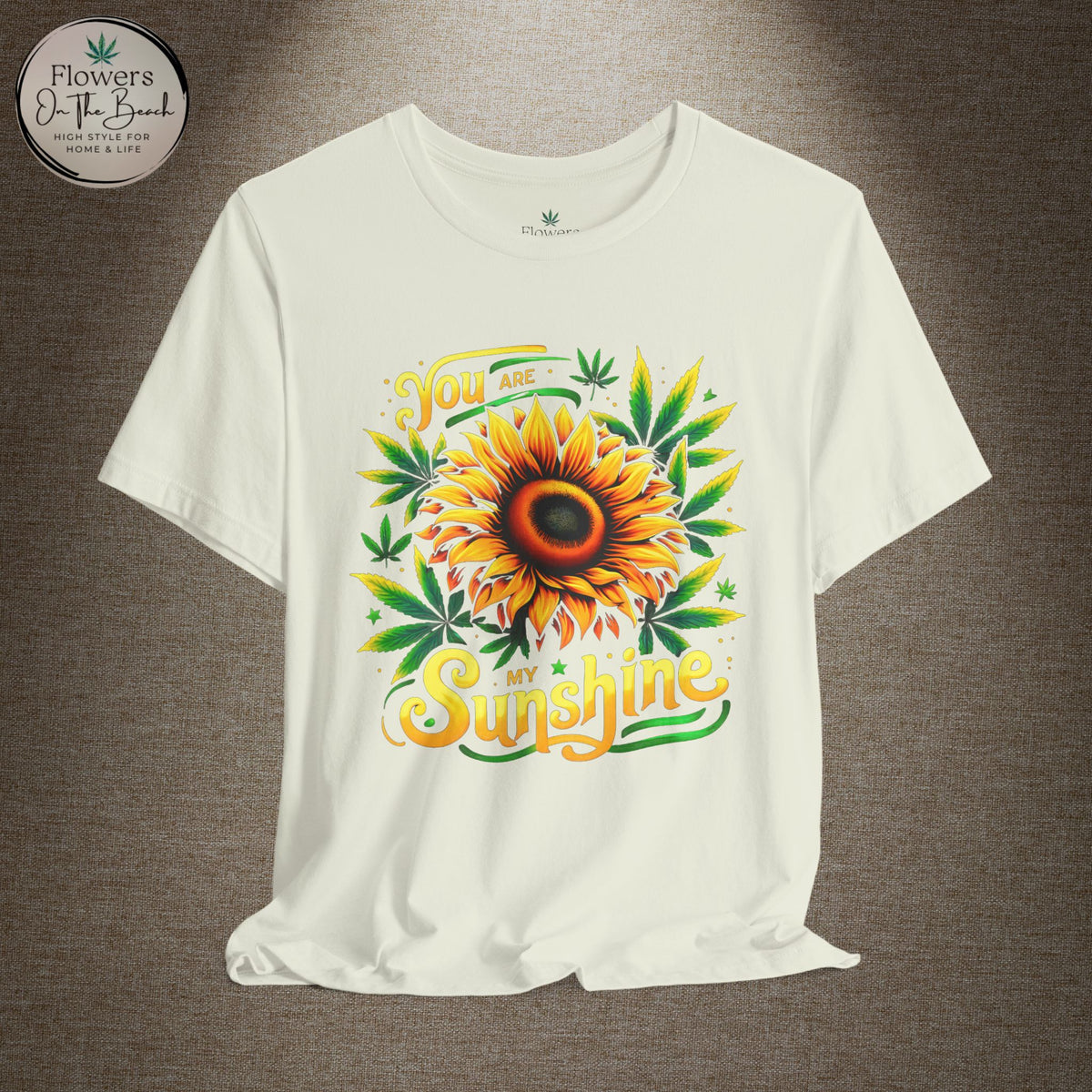 Sunflower and Cannabis Sunshine Tee