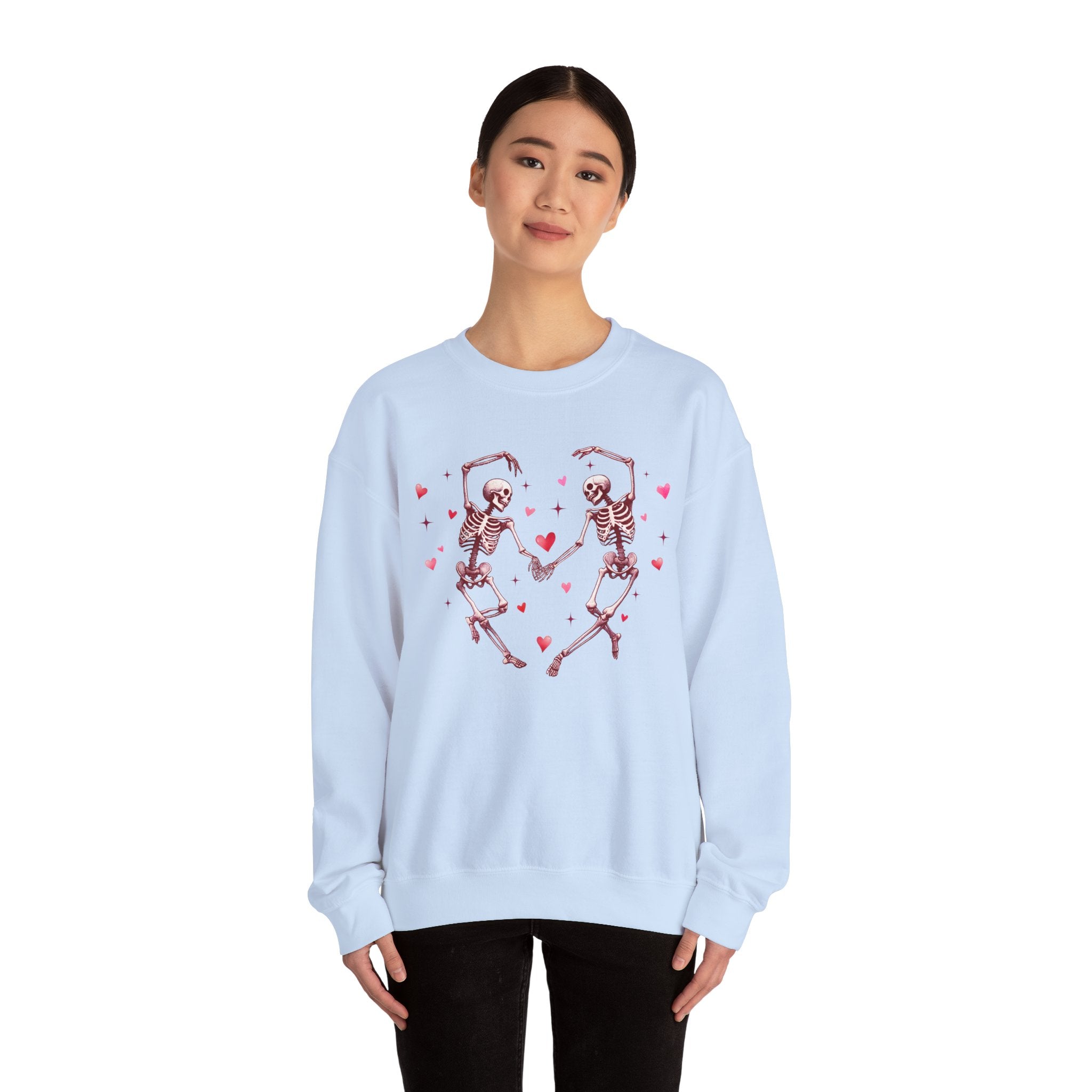 Valentine Skeleton Dance Sweatshirt