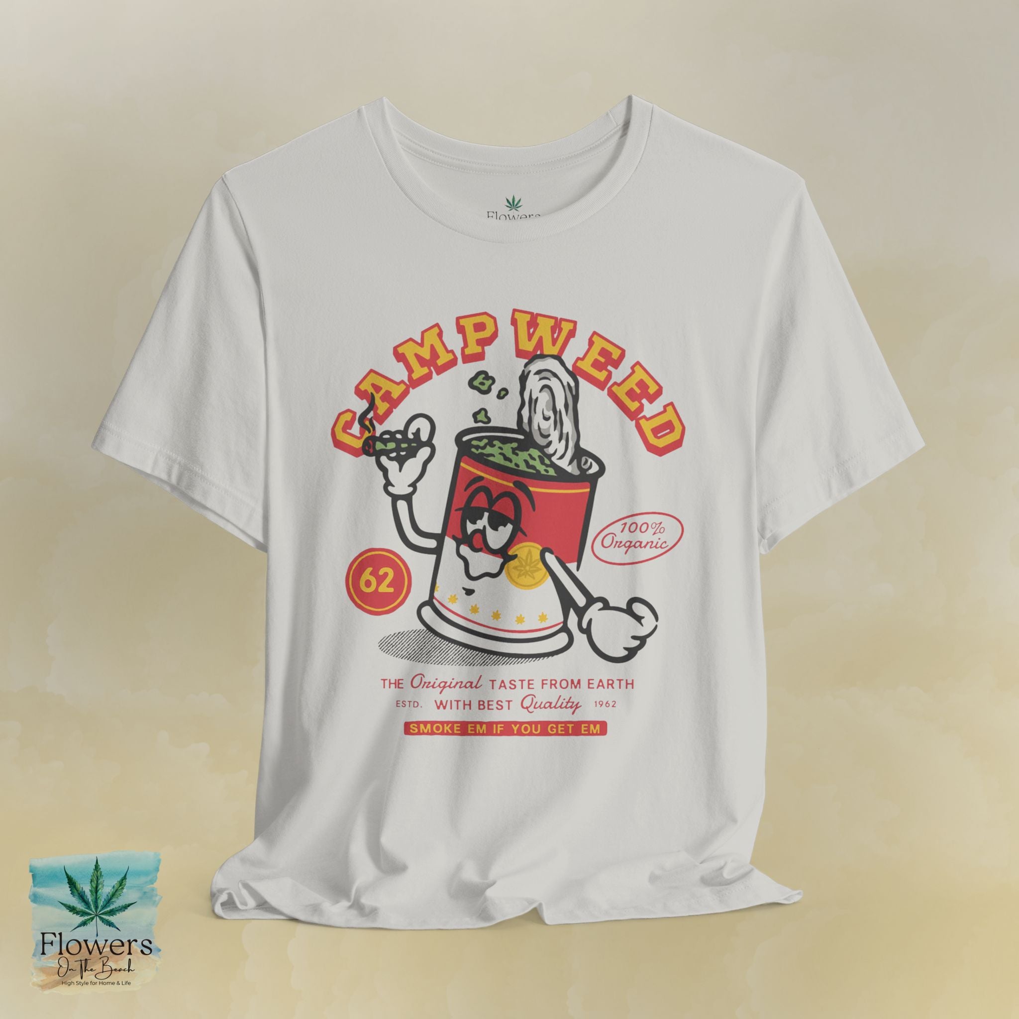 Vintage Camp Weed Unisex Tee