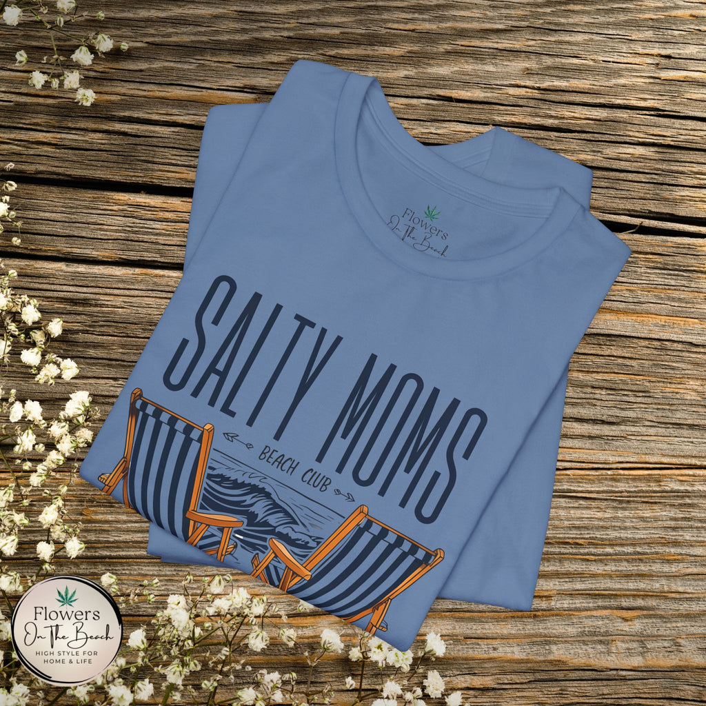 Salty Moms Beach Club Tee
