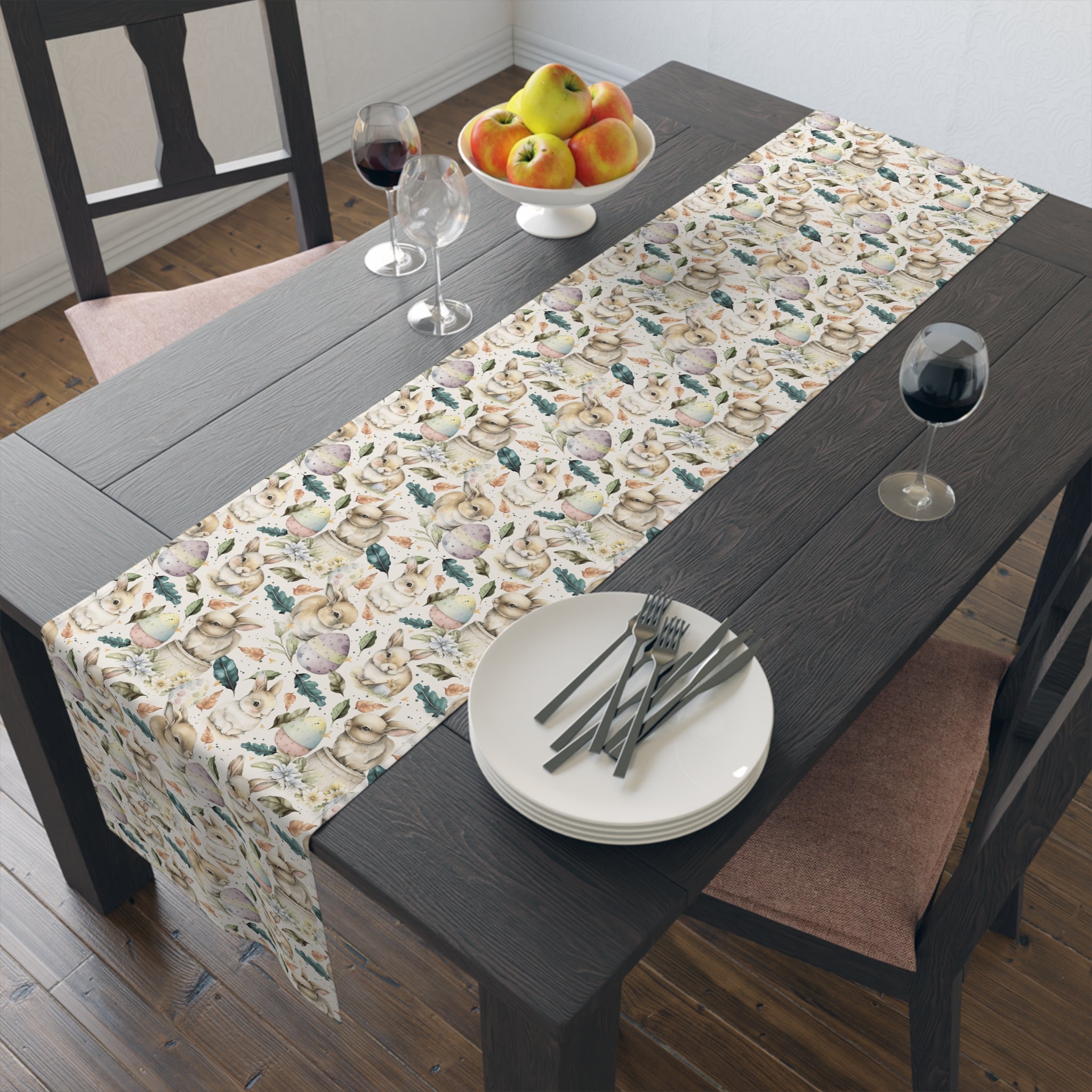 Spring Flowers Table Runner