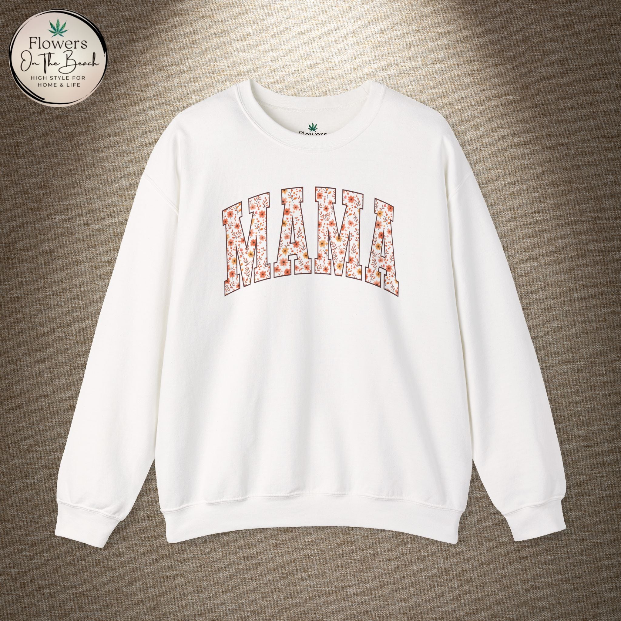 Fall Vibes Mama Letters Sweatshirt