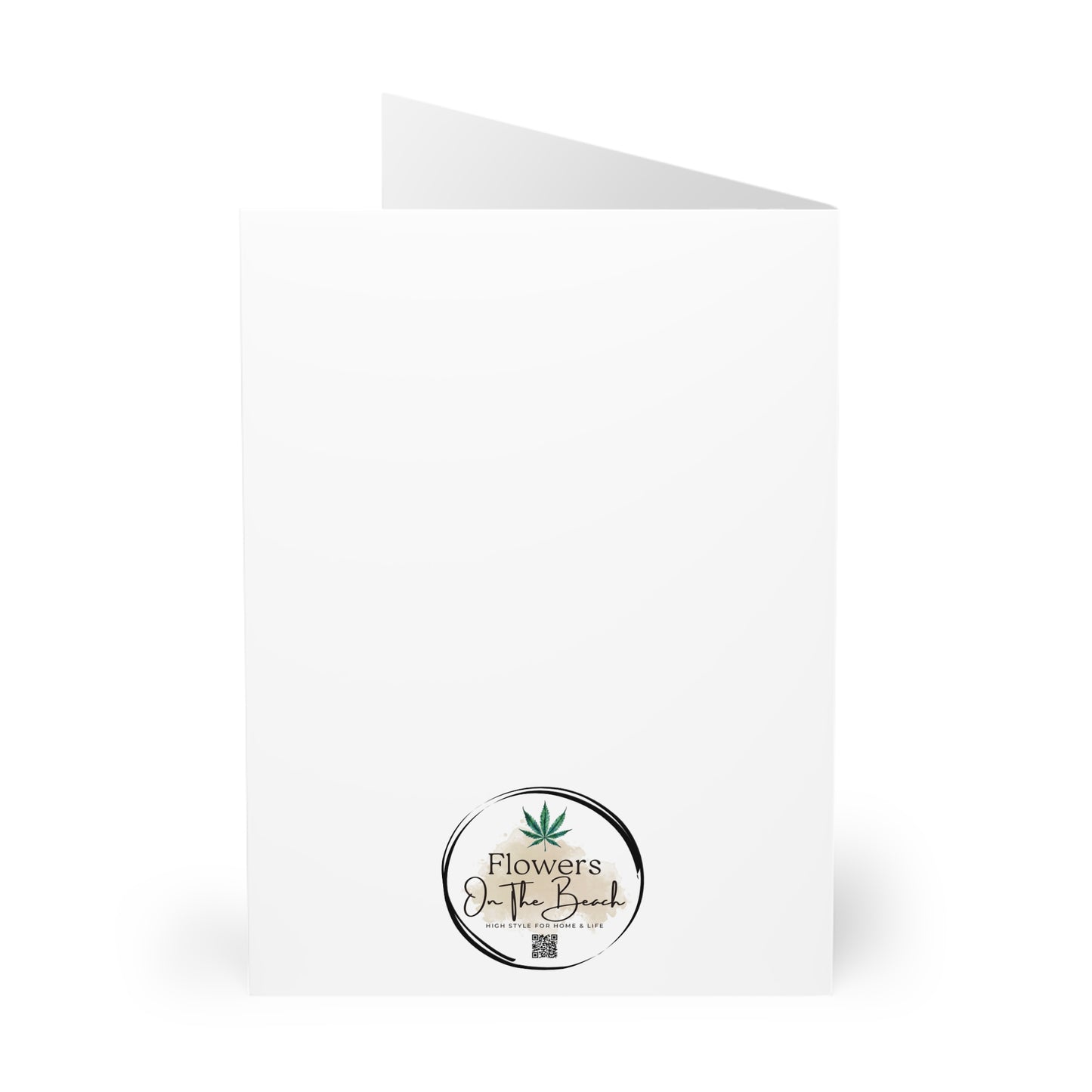 Stylish Cannabis-Inspired Greeting Cards (set of 5), Stoner Holiday Card, 420 Greeting Card, Santa Card, Unique Christmas Card