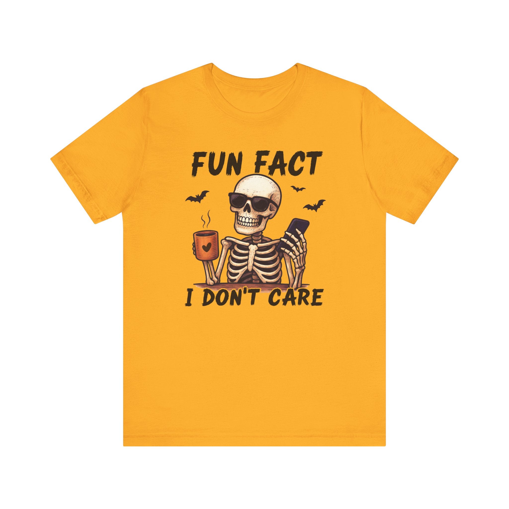 Fun Fact I Don't Care', Skeleton Tee