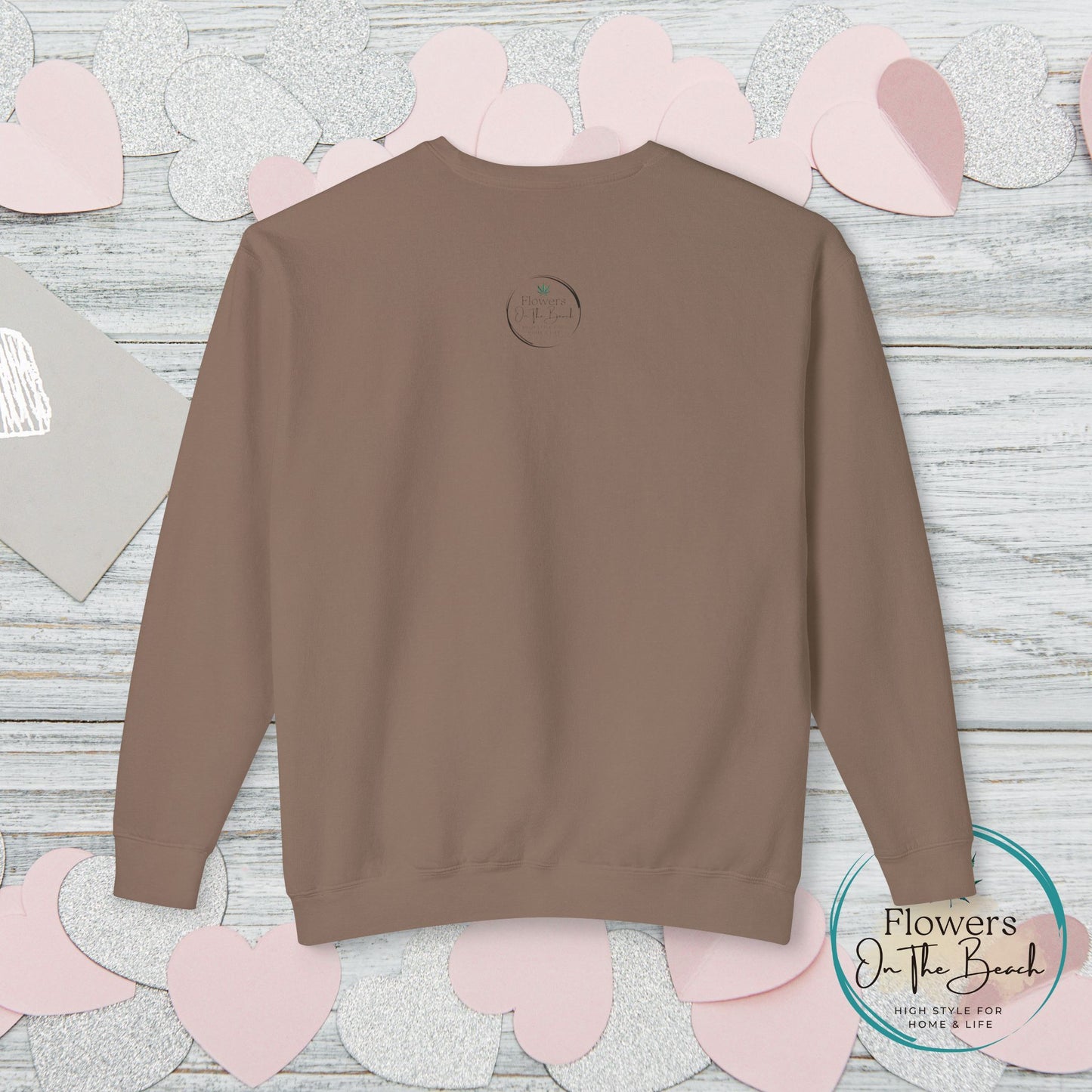 Garden Party Lightweight Crewneck, Stoner Valentines Gift, Floral Stoner Jumper, Marijuana Lover Shirt, 420 Humor Tshirt, Cannabis Humor