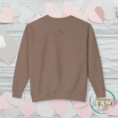 Garden Party Lightweight Crewneck, Stoner Valentines Gift, Floral Stoner Jumper, Marijuana Lover Shirt, 420 Humor Tshirt, Cannabis Humor