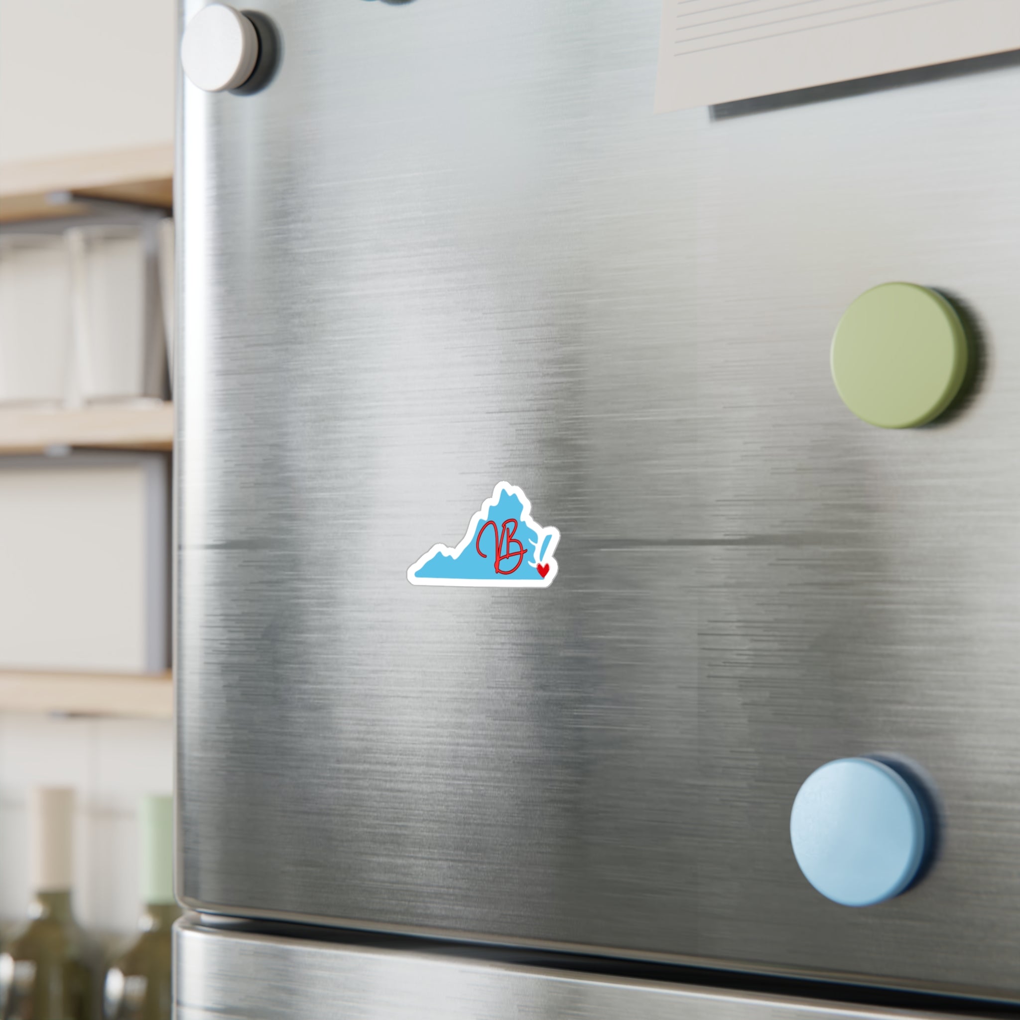 VB Heart Sticker