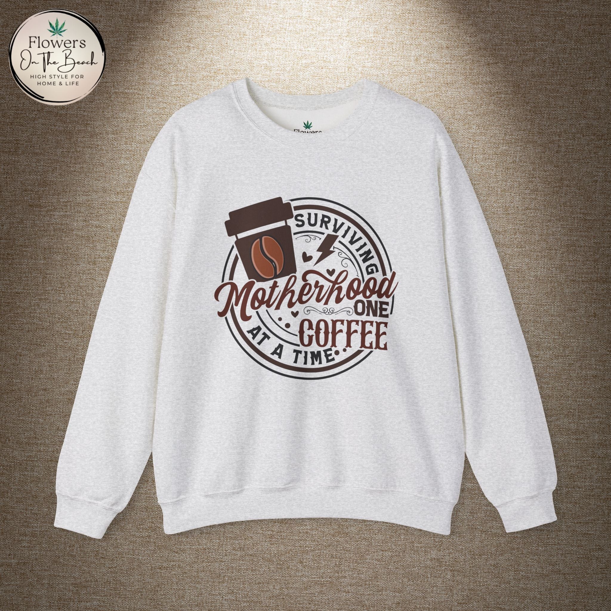 Coffee Lover Mom Sweatshirt
