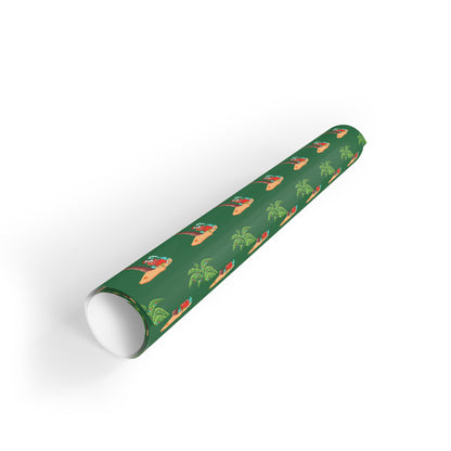 Christmas Santa Joint Wrapping Paper, Cannabis Wrapping Paper, Holiday Weed Wrapping Paper, Xmas Stoner Wrap Paper,