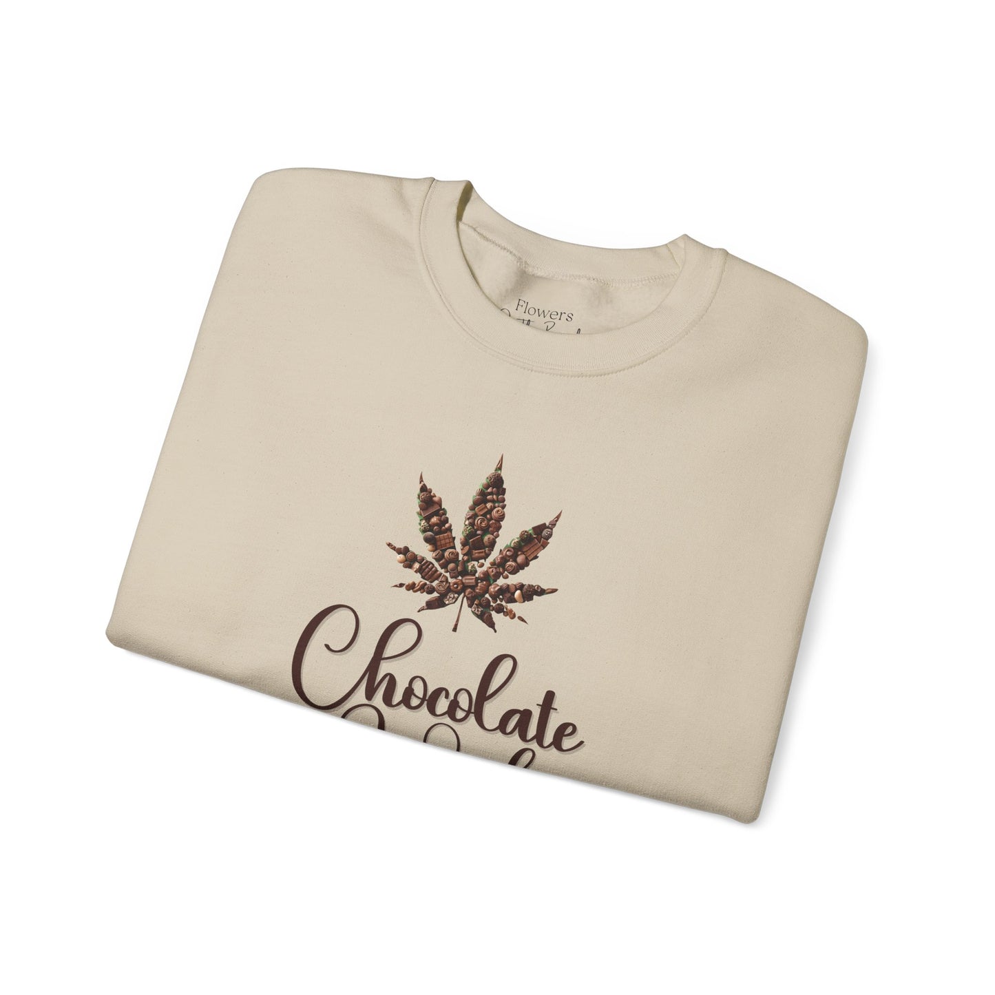 Chocolate and Weed Valentine's Tshirt, Unisex Long Sleeve Tee, Funny Marijuana Shirt, Stoner Gift, Cannabis Lover Top