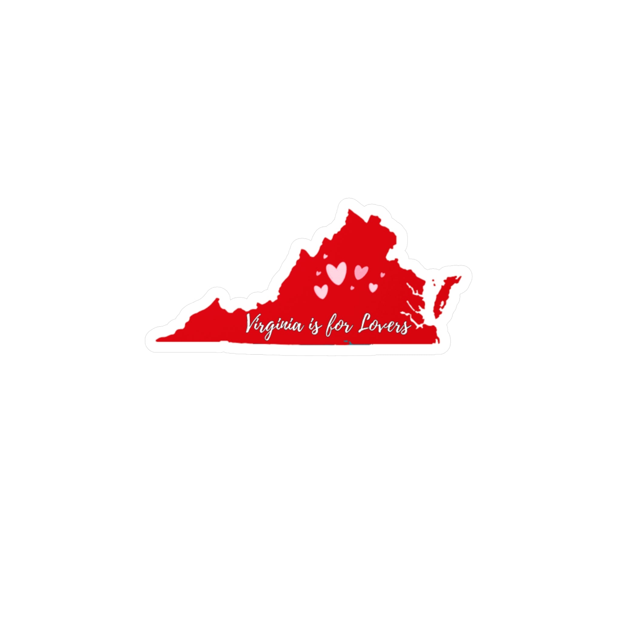 Virginia is for Lovers Sticker