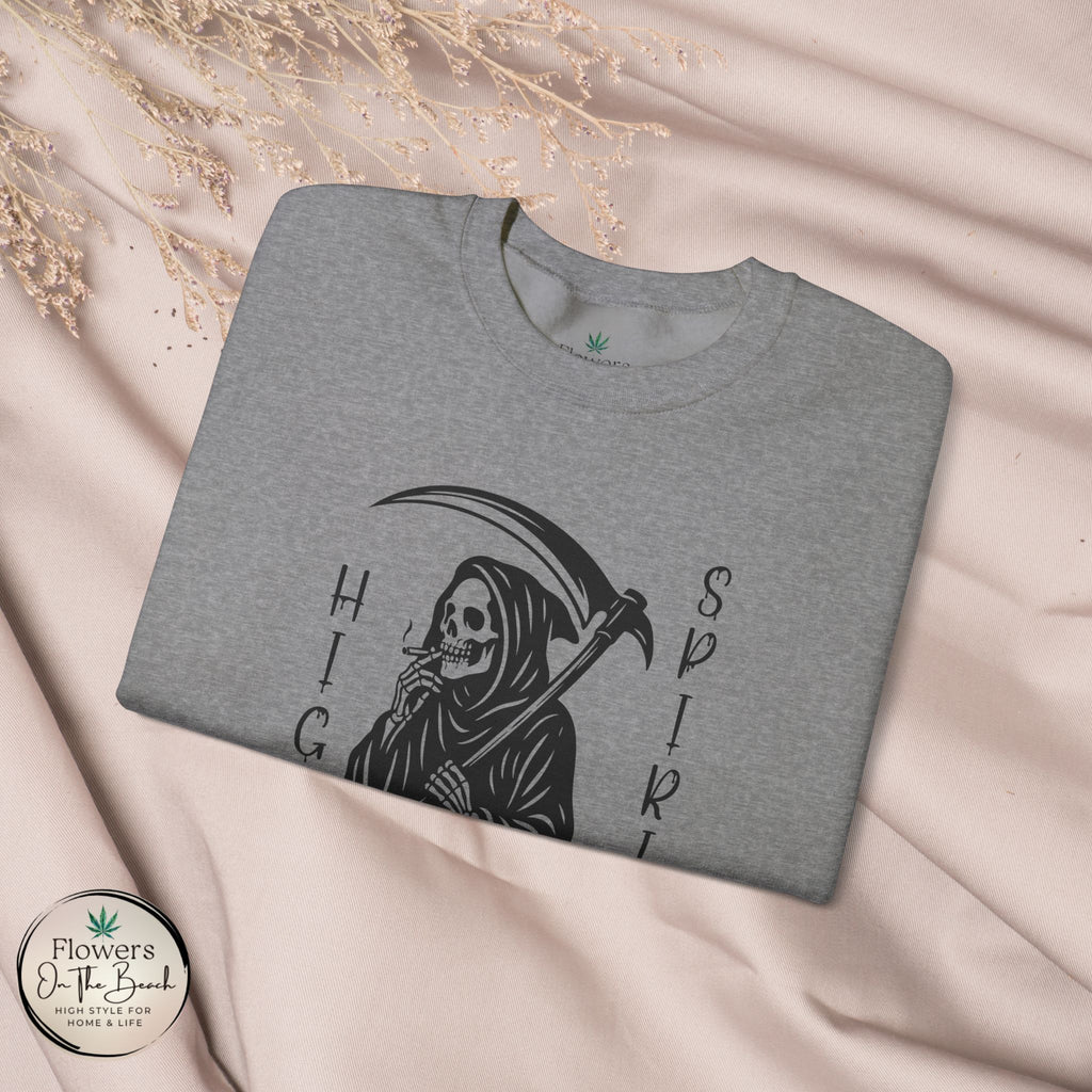 Grim Reaper Smoking Sweatshirt