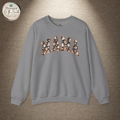 Halloween Mama Letters Sweatshirt