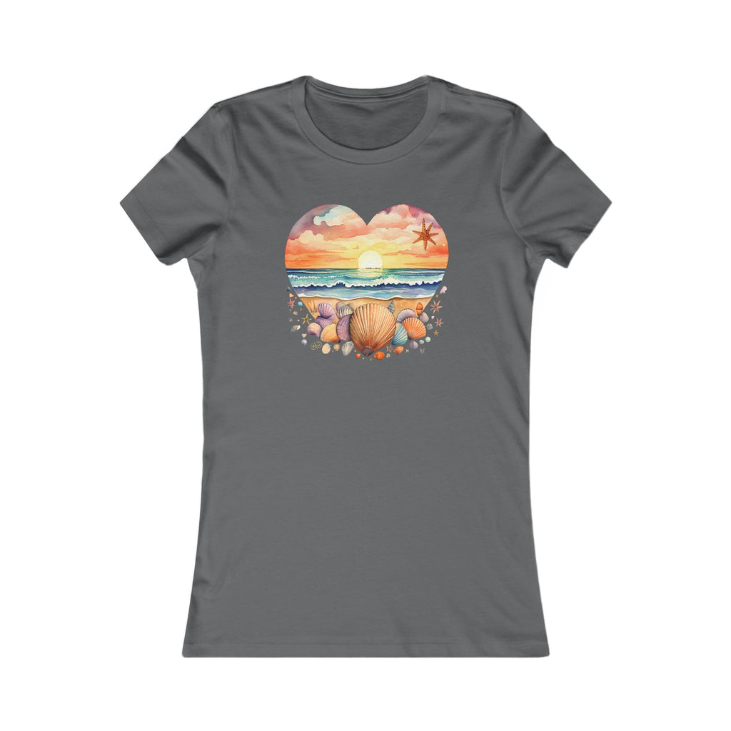 Beachy Heart Tee