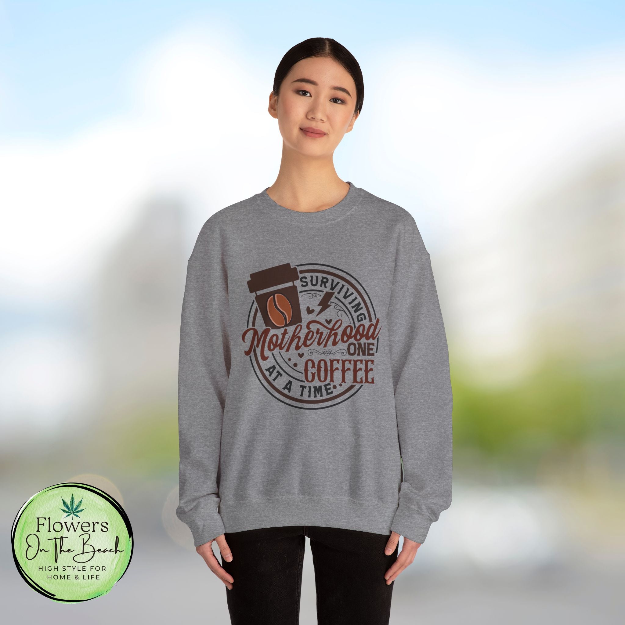 Coffee Lover Mom Sweatshirt