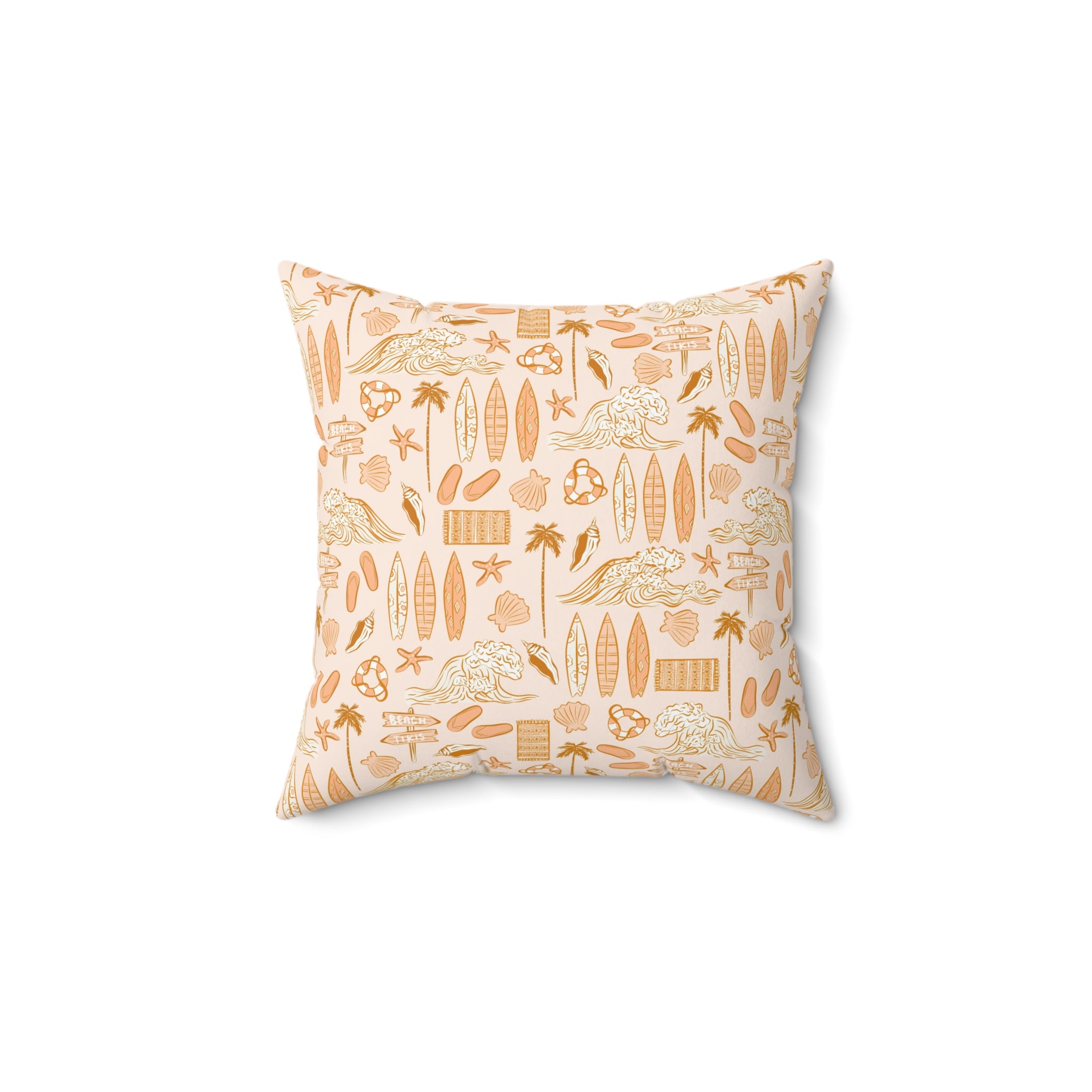 Beachy Throw Pillow