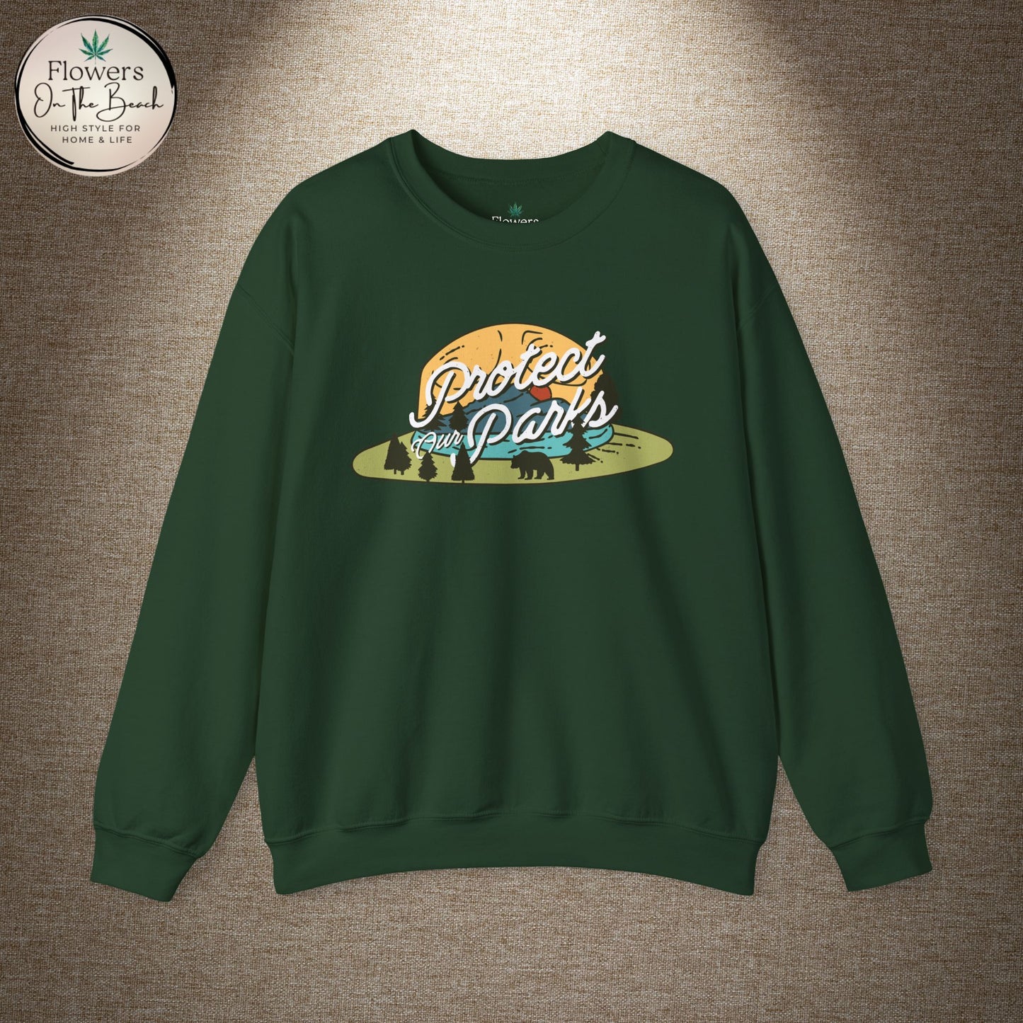 Protect Our Parks Crewneck Sweatshirt, National Parks Sweatshirt, Wanderlust Sweatshirt, Travel Apparel, Protect Our National Parks