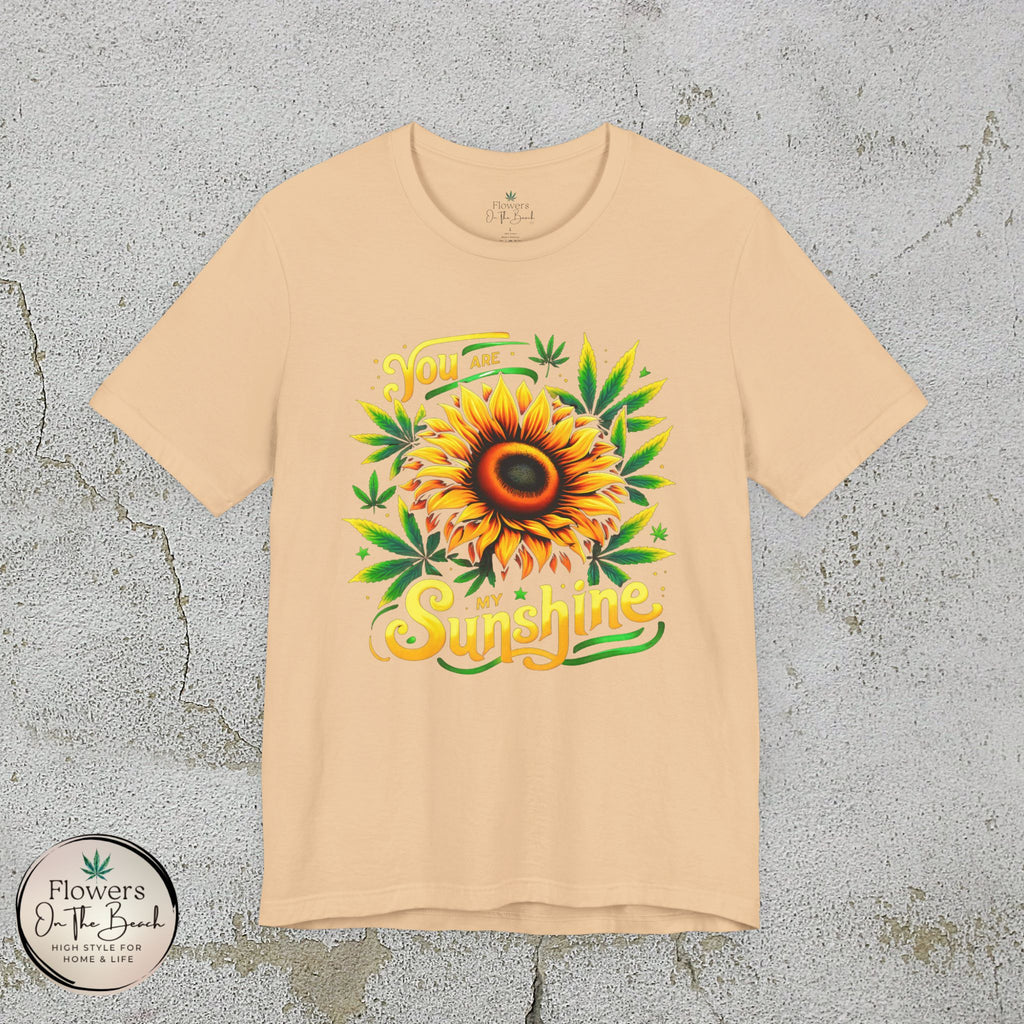Sunflower and Cannabis Sunshine Tee