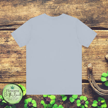 Floral Mama Coquette Blue Flowers T-shirt, Mother's Day Gift, Gift for Her, Mom Apparel, Floral T-shirt, Boy Mom T-shirt