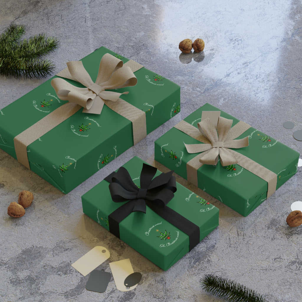 Oh Christmas Weed! Stoner Gift Wrap